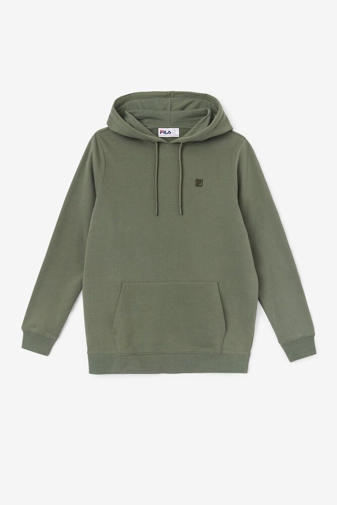 Fila Hoodie Lylah Womens Olive - India GPF-021897